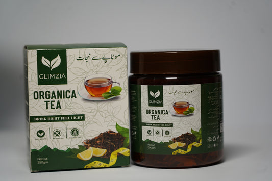 Glimzia Organica Tea – 100% Organic Weight Loss Herbal Tea | 350g