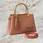 Luxury Designer Handbag for Women – Elegant Tote Bag with Tassel & Strap