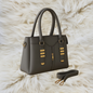 Luxury Handbag for Women – Elegant Tote Bag with Gold Detailing & Strap