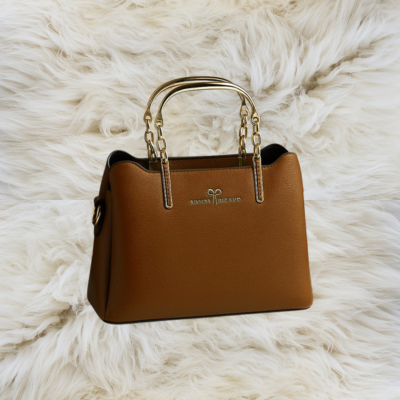 Elegant Handbag with Golden Chain Handles – Glimzia Women’s Fashion