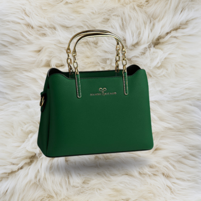 Elegant Handbag with Golden Chain Handles – Glimzia Women’s Fashion