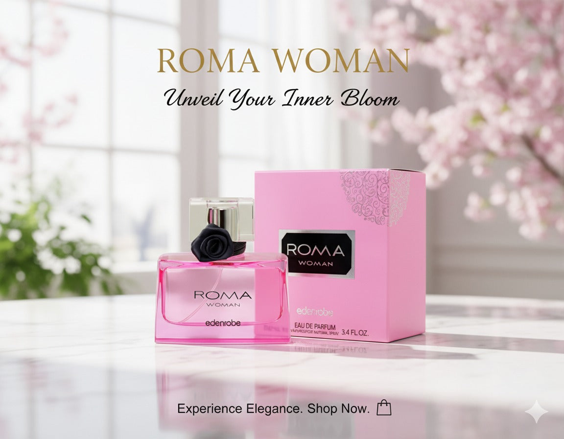 Roma Woman Eau de Parfum – 100ml | Elegant Floral Fragrance for Women