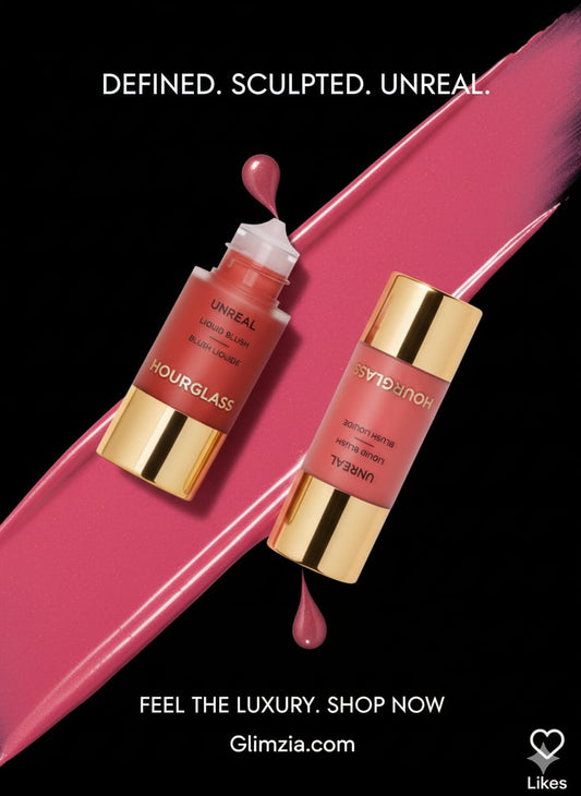 Hourglass Unreal Liquid Blush – Luxury Long-Lasting Blush 7Pcs Set