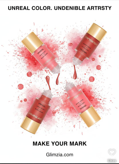 Hourglass Unreal Liquid Blush – Luxury Long-Lasting Blush 7Pcs Set