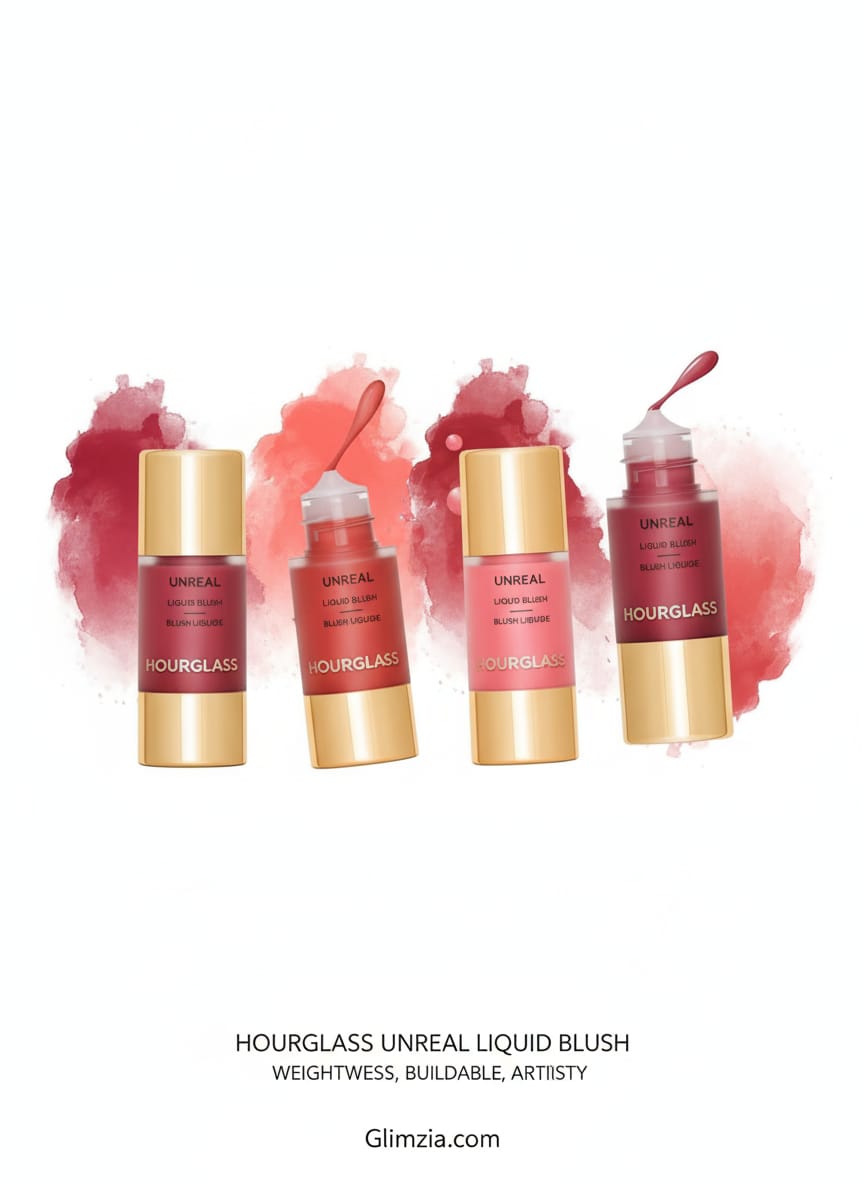 Hourglass Unreal Liquid Blush – Luxury Long-Lasting Blush 7Pcs Set