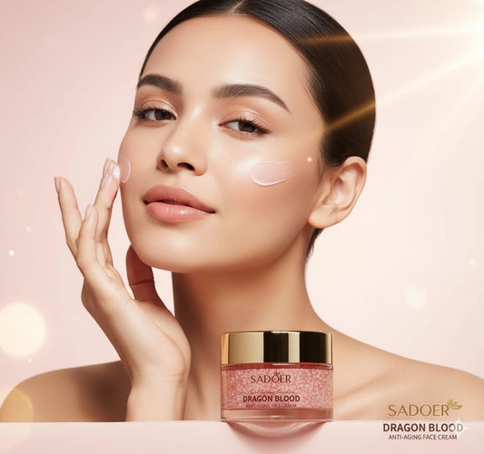 SADOER Dragon Blood Anti-Aging Face Cream – Hydrating & Firming Moisturizer for Youthful Skin