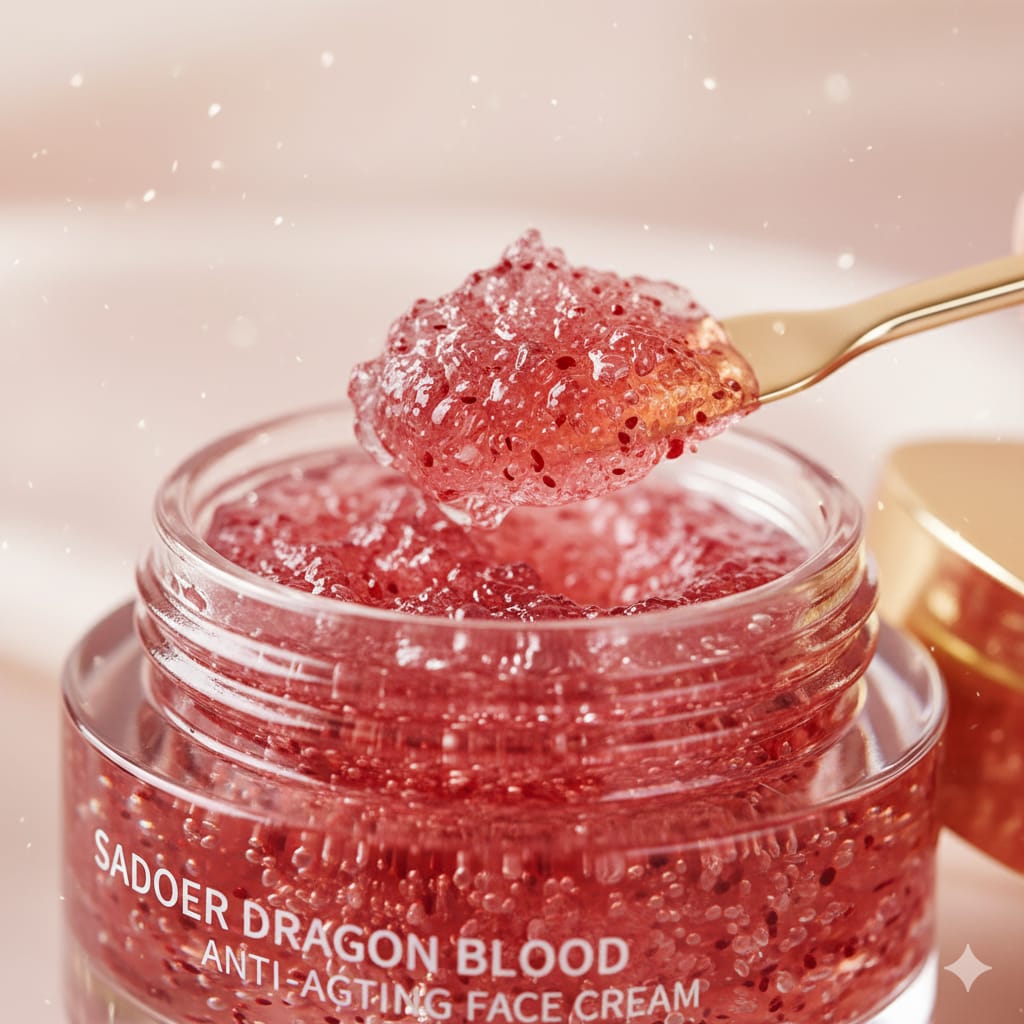 SADOER Dragon Blood Anti-Aging Face Cream – Hydrating & Firming Moisturizer for Youthful Skin