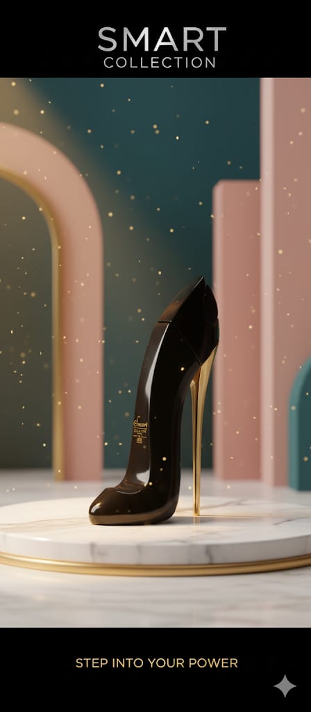 Smart Collection “The Scent of Power” – Luxury High Heel Perfume for Women | Long Lasting Eau de Parfum (Inspired Fragrance)