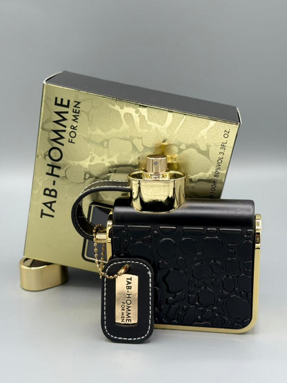 TAB-HOMME For Men Eau de Parfum – Long Lasting Luxury Fragrance | Bold, Masculine Scent with Notes of Strength, Charisma & Legacy | 100ml