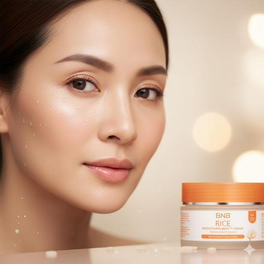 BNB Rice Brightening & Beauty Cream with Retinol + HA – Skin Whitening & Wrinkle Repair Formula