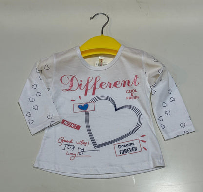 Stylish Baby Girl Denim Jeans & Jacket Set with White Heart Print Shirt – Glimzia Kids Wear