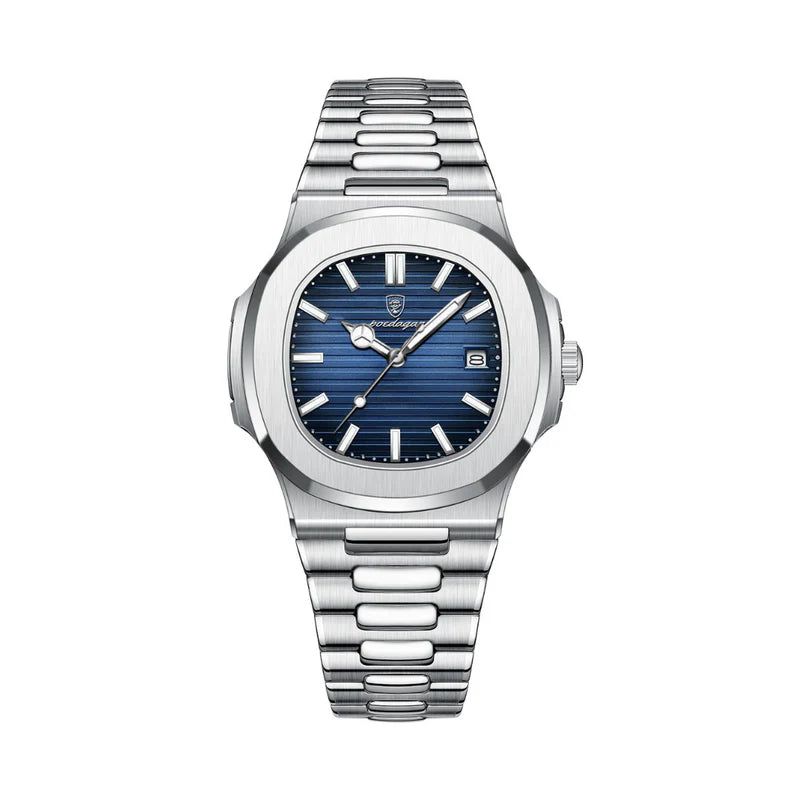 Luxury Men’s Steel Watch – Classic Stainless Steel Wristwatch for Business & Casual Wear